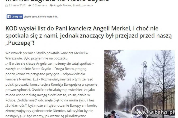 "Puczepa" zrobiła wrażenie, że przyspieszyła 