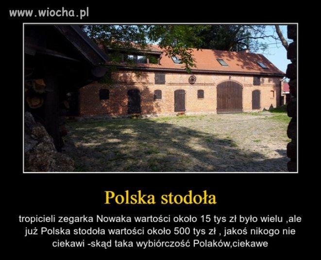 Oj tam, oj tam, przecież to jest zwykła stodoła na