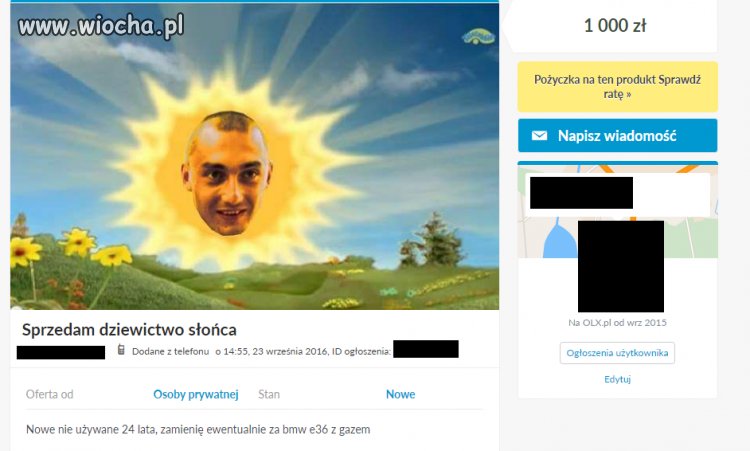 Takie ogłoszenia na OLX 