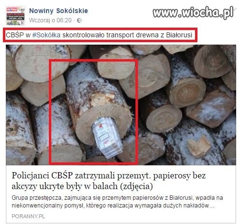 Sposoby na przemyt