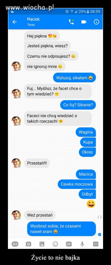 Nie taka piękna jak myślał