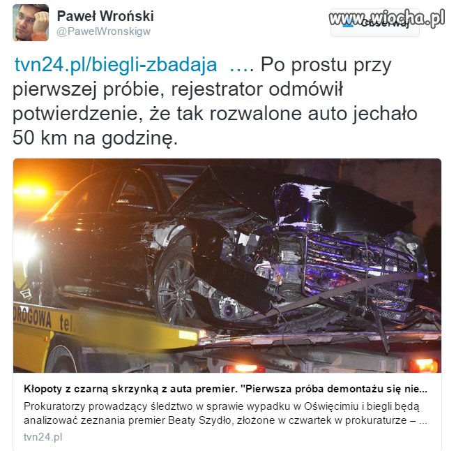 Tylko 50km/h
