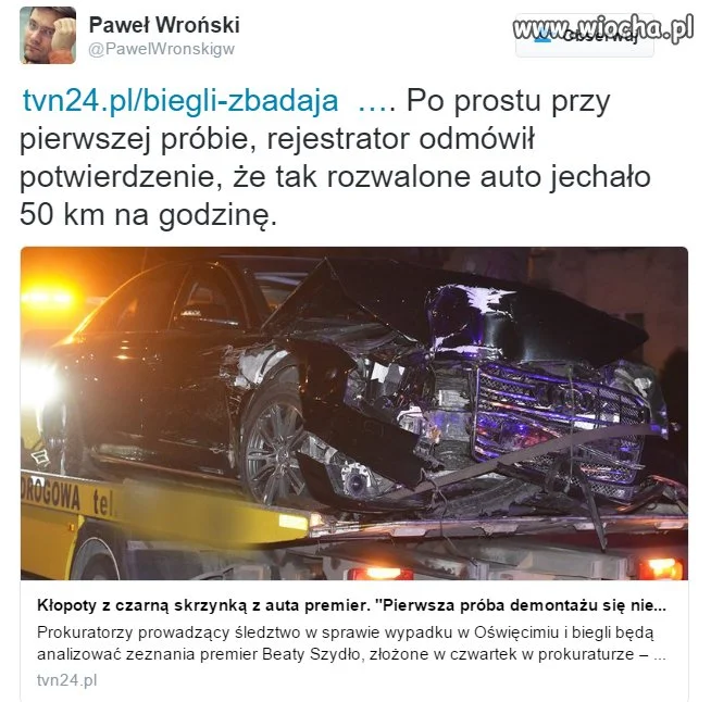 Tylko 50km/h