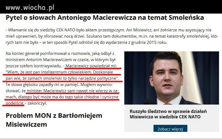 Czy generał mówi prawdę?