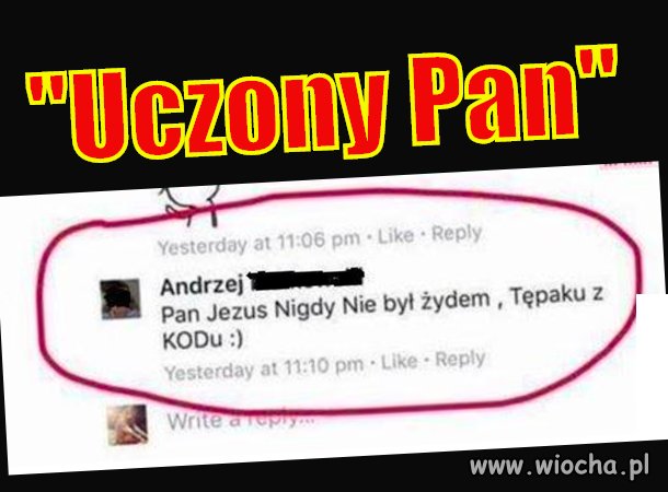 Uczony Pan - przeciwnik KODu i religioznawca