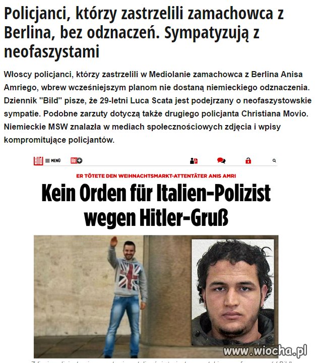 Nie wolno robić nic złego "pokojowym" imigrantom