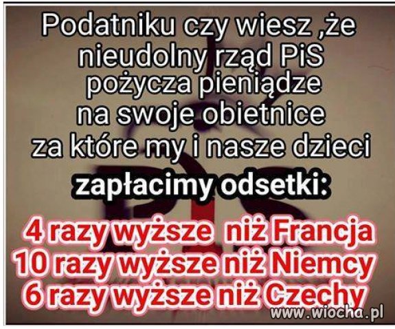 Różnica taka,że PO brało z pko