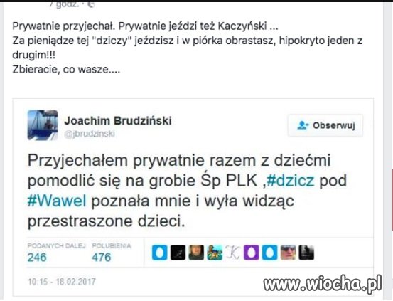 Prywatnie za nasze...