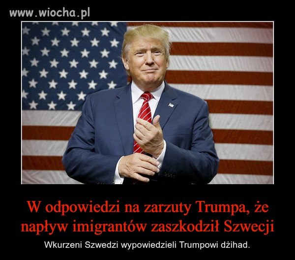 Trump vs. Szwecja