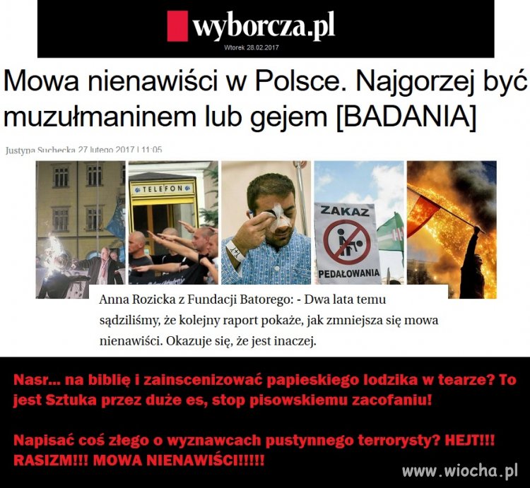 Śmieszne standardy...