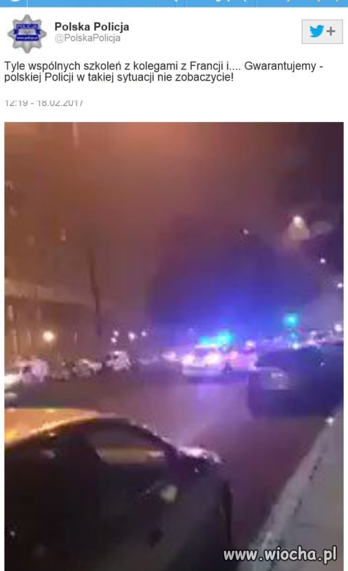 Francuska policja ucieka przed islamem