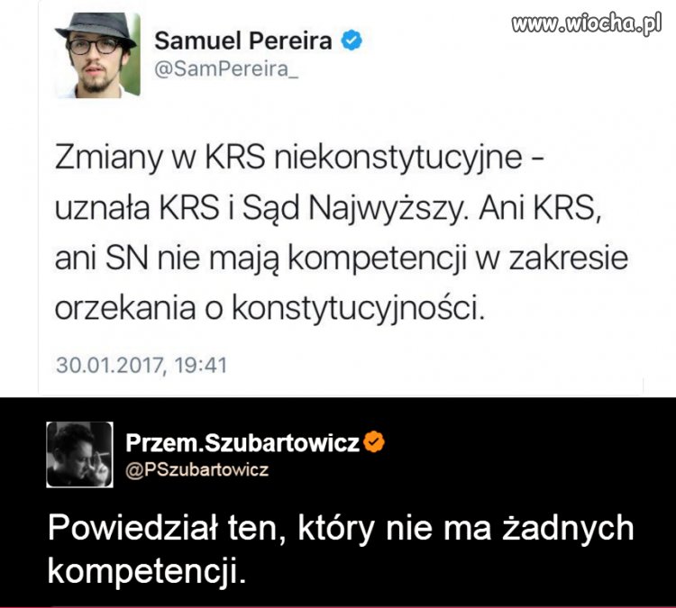 Bardziej napisał 