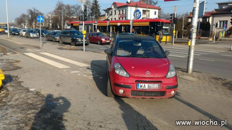 Bo ja mogę parkować gdzie chcę.