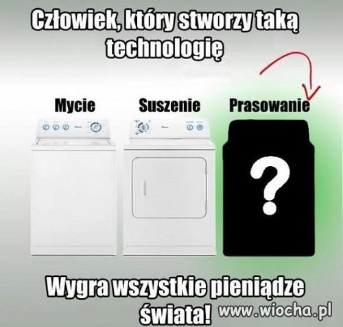 Mycie, suszenie, prasowanie