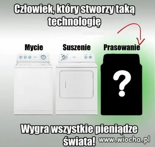 Mycie, suszenie, prasowanie