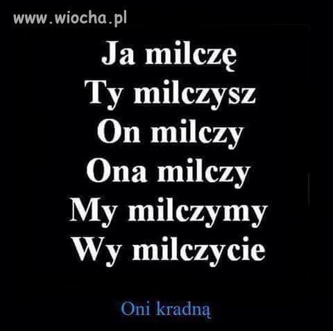 Ja milcze