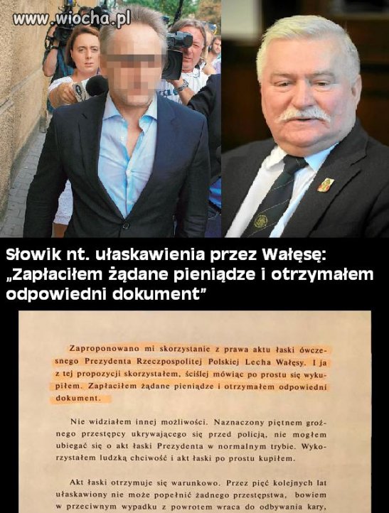 A tak się dostawało ułaskawienia...