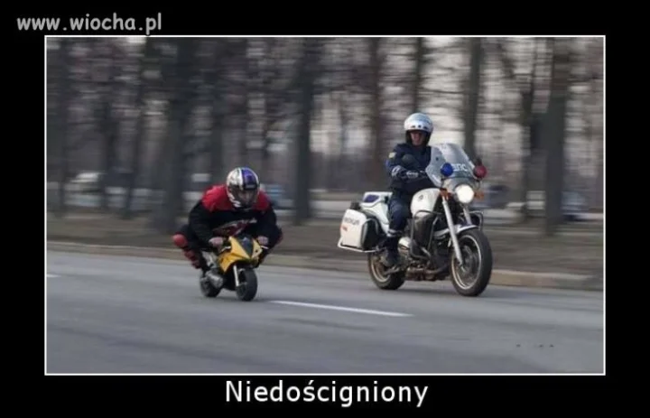 Policyjny pościg.