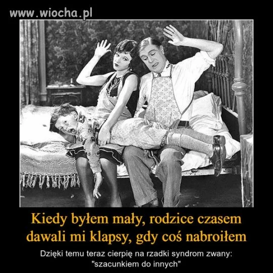 Szacunku uczy Cię dobre wychowanie...