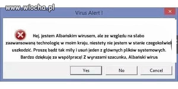 Albański wirus