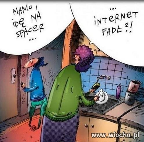 Internet padł