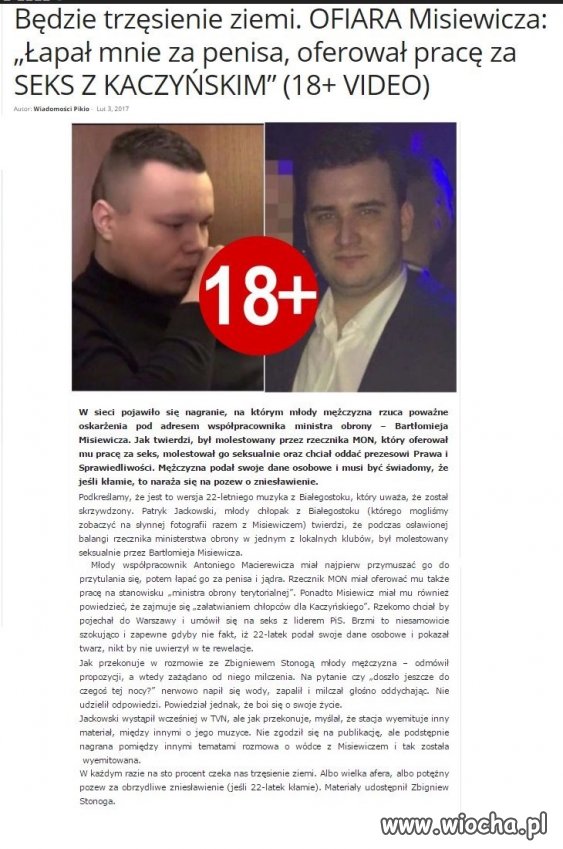 50 twarzy Misiewicza