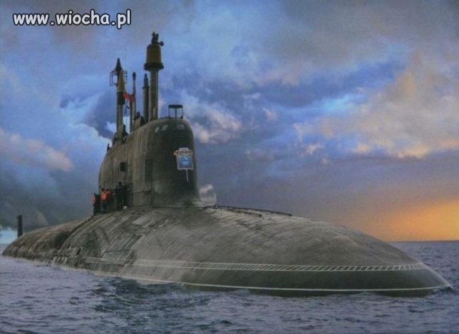 Niewidzialny okręt atomowy ruskich