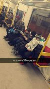 Takie tam w metrze 