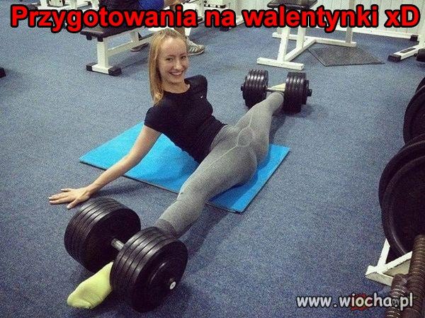 Przygotowania na walentynki
