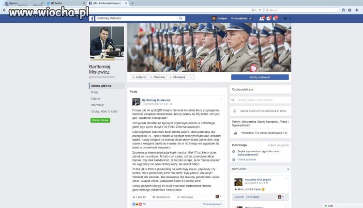 Z cyklu mądrości Misiewicza 