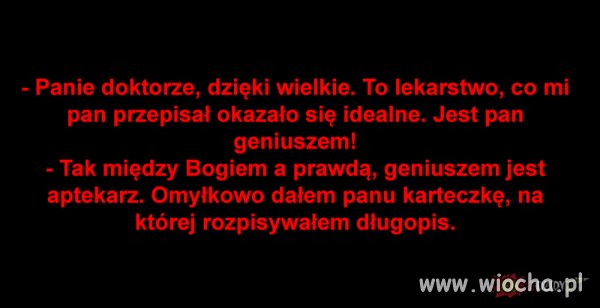 Taka prawda z lekarzami:)