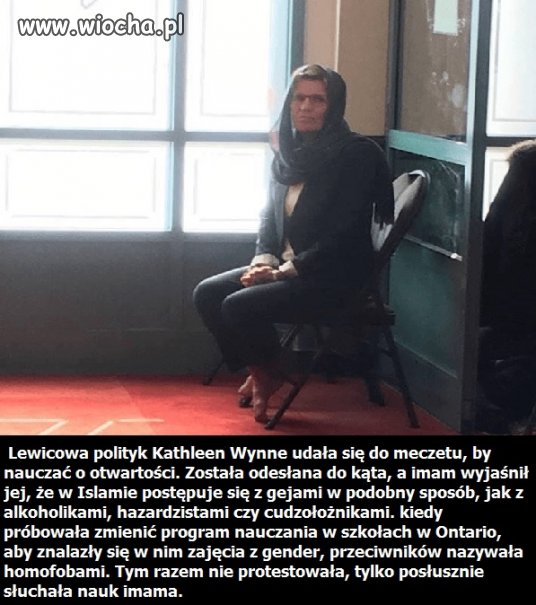 A tak się kończy chęć uświadamiania