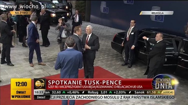 A dla Dudy Pence nie miał czasu
