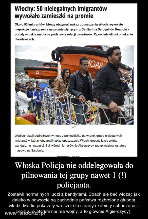 Kobiety i dzieci schodzące z promu.