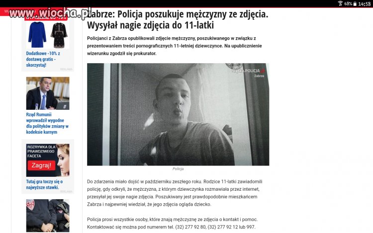 Ciekawe ile on ma jej zdjęć.
