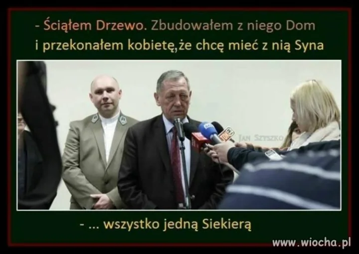 A ten z tyłu to jakiś