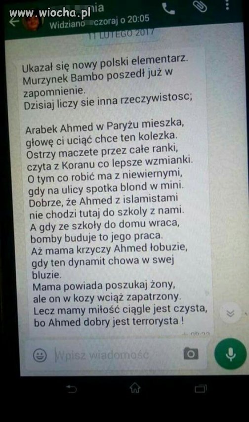 Na dzisiejsze czasy