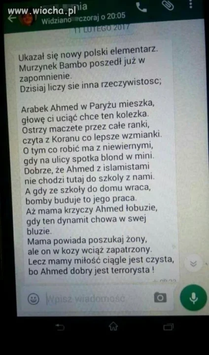 Na dzisiejsze czasy