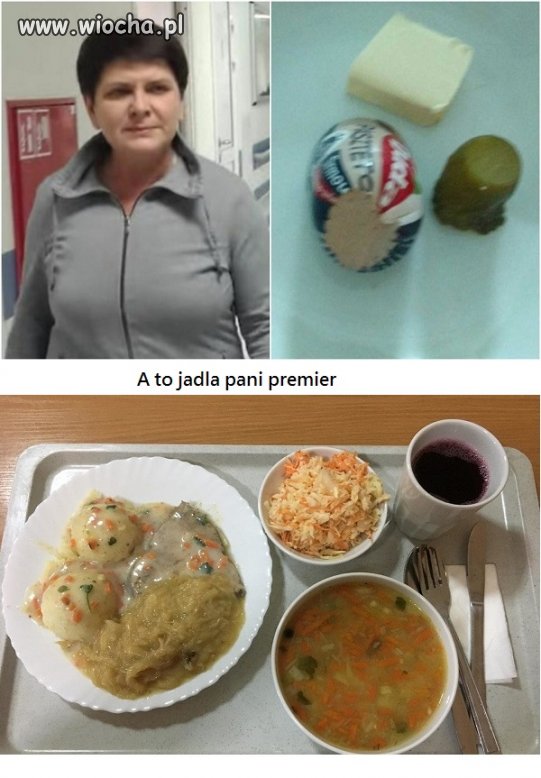Taką nędzę dostaje w szpitalu obywatel.