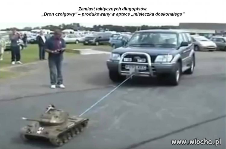 Dron czołgowy zakupiony przez MON