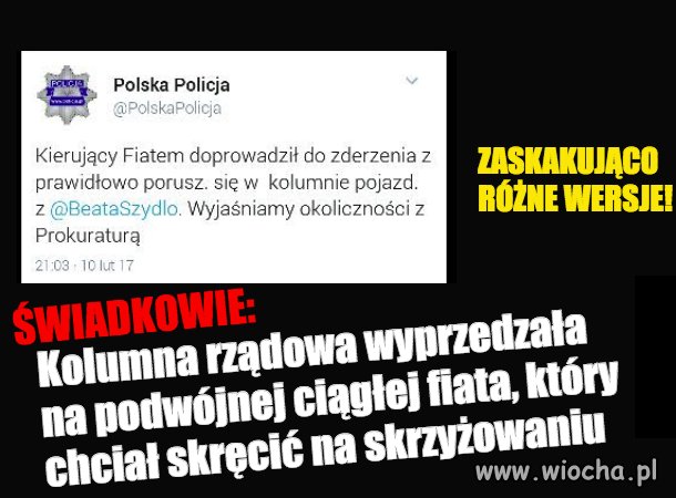 DWIE DRAMATYCZNIE RÓŻNE WERSJE