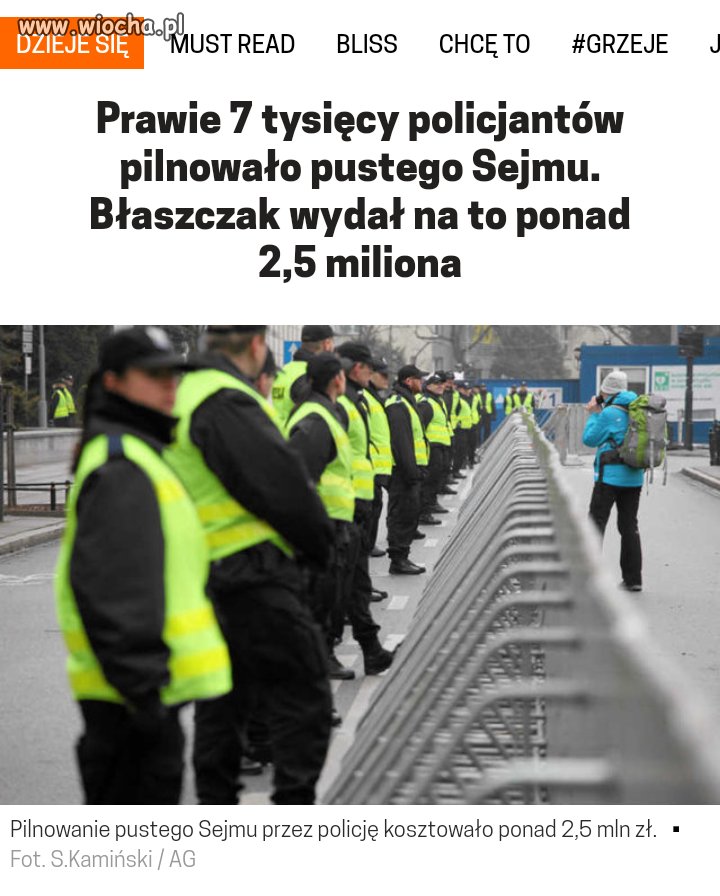 Wg PiSu był to nic nie znaczący ciamajdan