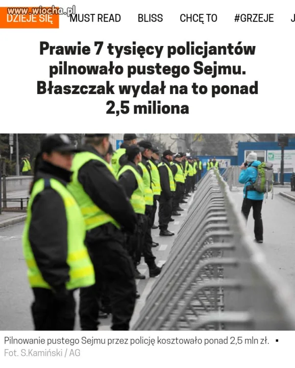 Wg PiSu był to nic nie znaczący ciamajdan