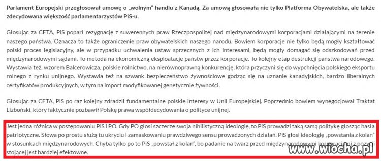 PiS wyciera mordę patriotyzmem