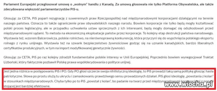 PiS wyciera mordę patriotyzmem