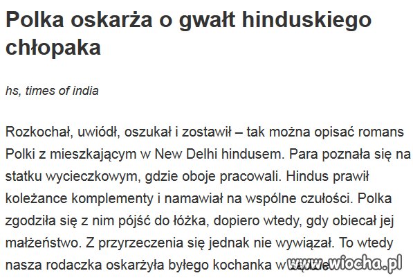 Kolejna naiwna...