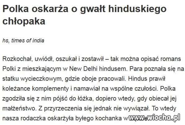 Kolejna naiwna...