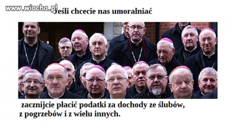 Wyposażyć każdą plebanię w kasę fiskalną