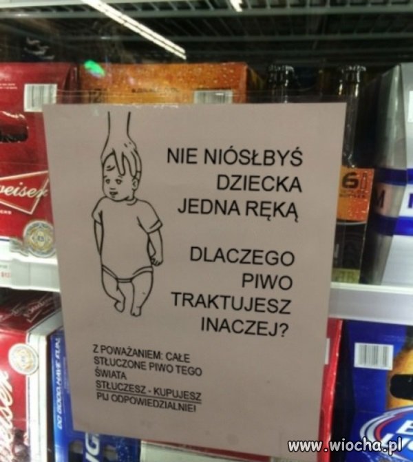Noszenie piwa