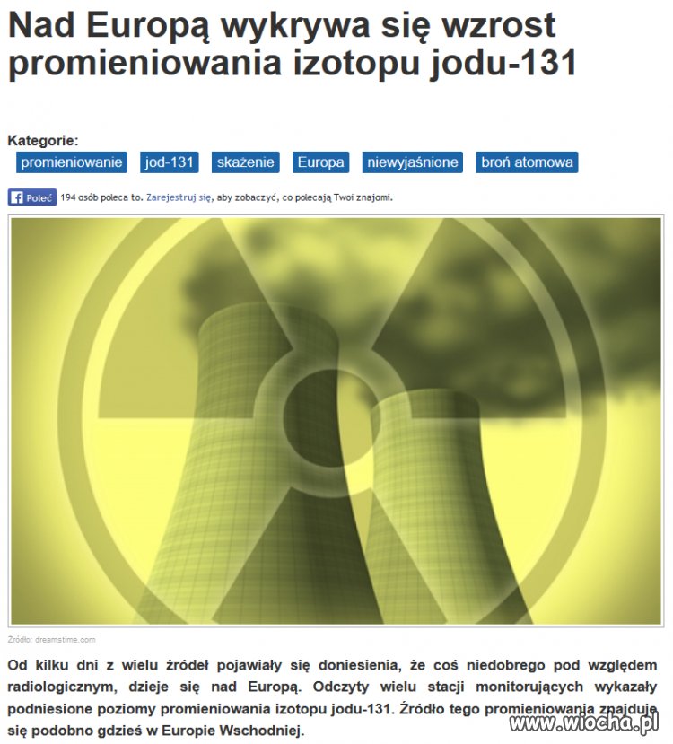 Czegoś znowu nam nie mówią..